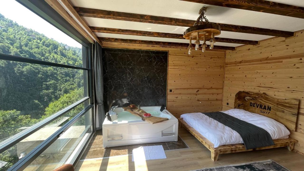 Devran Aparthotel Çamlıhemşin Bagian luar foto